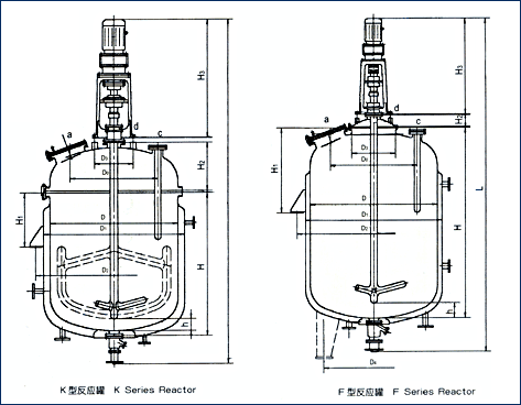 搪玻璃反應(yīng)罐50L-30000L